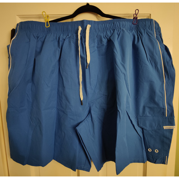 Hodo Men's Blue Swim Trunks 5XL NWT - Picture 5 of 6